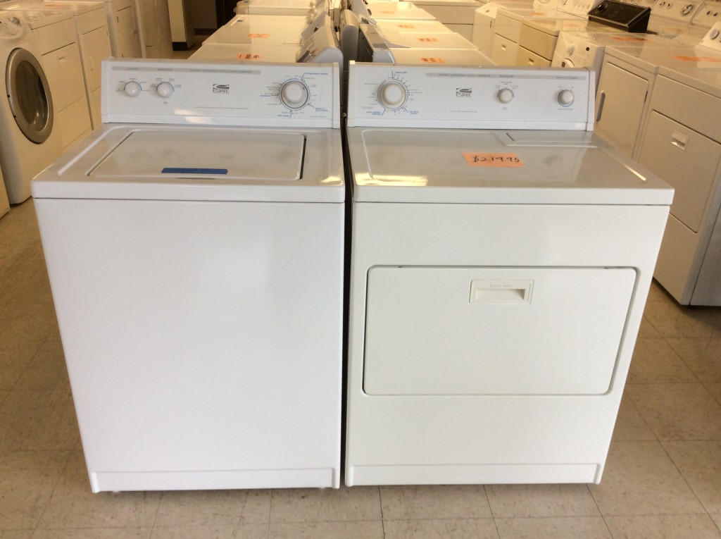 Whirlpool estate washer and electric dryer set Kelbachs